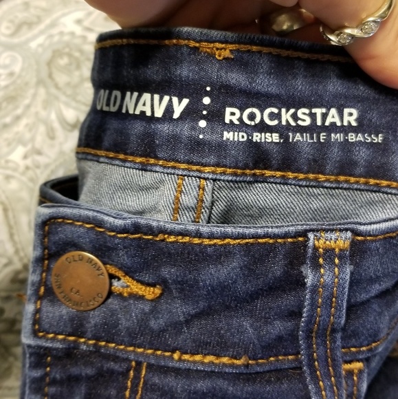 Old Navy Rockstar Jean's size 8 - Picture 4 of 4
